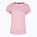 Dámske bežecké tričko Mizuno Core Runbird Tee bleached mauve