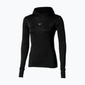 Dámska bežecká mikina Mizuno Active Warm Hooded black