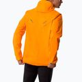 Pánska bežecká bunda Mizuno Tech Thermal Charge Hooded tangelo 3