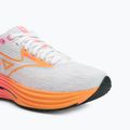 Bežecké topánky Mizuno Wave Rider 28 white/tang orange/pink tetra 7