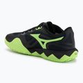 Topánky na padel Mizuno Wave Enforce Tour 2 black/foliage green/glowing ap 3
