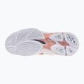 Dámske volejbalové topánky Mizuno Wave Lightning Pro Mid White/Rose Elegance/Lava Falls 2