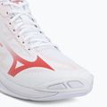 Dámske volejbalové topánky Mizuno Wave Lightning Pro Mid White/Rose Elegance/Lava Falls 7