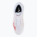 Dámske volejbalové topánky Mizuno Wave Lightning Pro white/rose elegance/lava falls 5