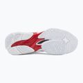 Dámske volejbalové topánky Mizuno Wave Lightning Elite Mid white/rose elegance/lava falls 4