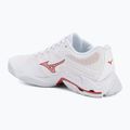 Dámske volejbalové topánky Mizuno Wave Lightning Elite white/rose elegance/lava falls 3