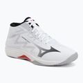 Volejbalové topánky Mizuno Lightning Select Mid white/black/fiery red