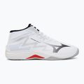 Volejbalové topánky Mizuno Lightning Select Mid white/black/fiery red 2