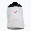 Volejbalové topánky Mizuno Lightning Select Mid white/black/fiery red 6
