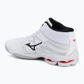Volejbalové topánky Mizuno Wave Lightning Pro Mid white/black/fiery red 3