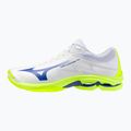 Volejbalové topánky Mizuno Wave Lightning Pro white/lighting yellow/dazzling blue 8