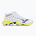 Volejbalové topánky Mizuno Wave Lightning Elite Mid white/lighting yellow/dazzling blue 2