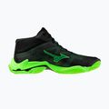 Volejbalové topánky Mizuno Wave Lightning Elite Mid black/glowing apple/mandarin orange 2
