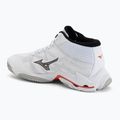 Volejbalové topánky Mizuno Wave Lightning Elite Mid white/black/fiery red 3