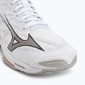 Volejbalové topánky Mizuno Wave Lightning Elite Mid white/black/fiery red 7