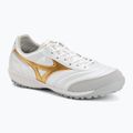 Futbalové kopačky Mizuno Morelia Sala Pro TF white/football gold/galaxy silver