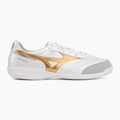 Futbalové kopačky Mizuno Morelia Sala Pro IN white/football gold/galaxy silver 2