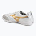Futbalové kopačky Mizuno Morelia Sala Pro IN white/football gold/galaxy silver 3