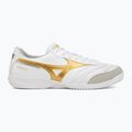 Futbalové kopačky Mizuno Morelia Sala Elite IN white/football gold/galaxy silver 2