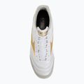 Futbalové kopačky Mizuno Morelia Sala Elite IN white/football gold/galaxy silver 5