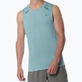 Pánske bežecké tričko Mizuno Active DryAeroFlow Tank Top aquifer