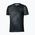 Pánske bežecké tričko Mizuno Core Graphic Tee black/gray
