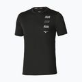Pánske bežecké tričko Mizuno Core Run Short Sleeve Tee black