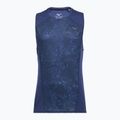 Pánske bežecké tričko Mizuno Active DryAeroFlow Graphic Tank Top estate blue
