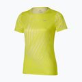 Dámske bežecké tričko Mizuno Core Graphic Tee lightning yellow 2