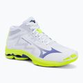 Volejbalové topánky Mizuno Wave Lightning Pro Mid white/lighting yellow/dazzling blue