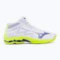 Volejbalové topánky Mizuno Wave Lightning Pro Mid white/lighting yellow/dazzling blue 2