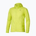 Pánska bežecká bunda Mizuno Tech Light Hooded lightning yellow