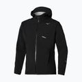 Pánska bežecká bunda Mizuno Trail Waterproof 20K Hooded black