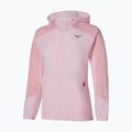 Dámska bežecká bunda Mizuno Active Alpha Hooded pinkesque