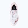 Dámske tenisové topánky  Mizuno Wave Exceed Court CC W white/pinkesque/barbados cherr 5