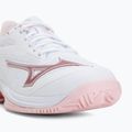 Dámske tenisové topánky  Mizuno Wave Exceed Court CC W white/pinkesque/barbados cherr 7