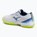 Pánske tenisové topánky  Mizuno Break Shot 5 CC white/dazzling blue/ lightning 3