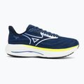 Pánske bežecké topánky Mizuno Wave Rider 29 estate blue/white/lightning yellow 2