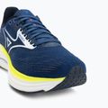 Pánske bežecké topánky Mizuno Wave Rider 29 estate blue/white/lightning yellow 7