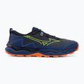 Pánske bežecké topánky Mizuno Wave Daichi 9 estate blue/lightning yellow 2