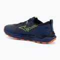 Pánske bežecké topánky Mizuno Wave Daichi 9 estate blue/lightning yellow 3