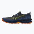 Pánske bežecké topánky Mizuno Wave Daichi 9 estate blue/lightning yellow