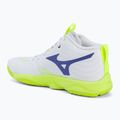 Volejbalové topánky Mizuno Wave Momentum Elite Mid white/lightning yellow/dazzling blue 3