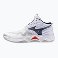 Volejbalové topánky Mizuno Wave Momentum Elite Mid white/black/fiery red
