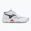 Volejbalové topánky Mizuno Wave Momentum Elite Mid white/black/fiery red 2