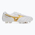 Kopačky Mizuno Morelia II Japan FG white/football gold/galaxy silver 2