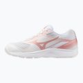 Dámske volejbalové topánky Mizuno Cyclone Speed 5 white/rose elegance/lava falls