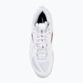 Dámske volejbalové topánky Mizuno Wave Momentum Pro Mid white/rose elegance/lava falls 5