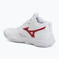 Dámske volejbalové topánky  Mizuno Wave Momentum Elite Mid white/rose elegance/lava falls 3
