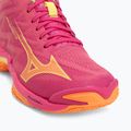 Volejbalové topánky Mizuno Wave Lightning Elite Mid pink tetra/fortune yellow/light 7
